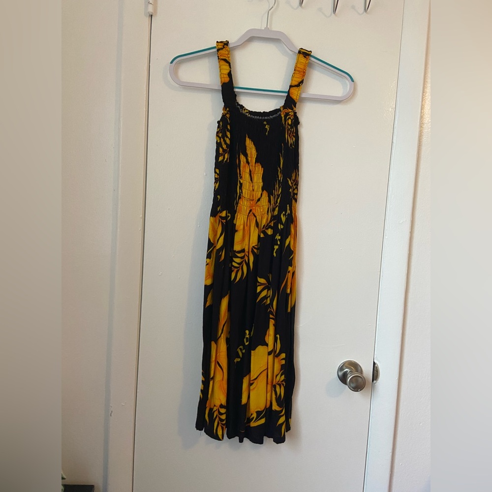 Black & Yellow Summer Dress